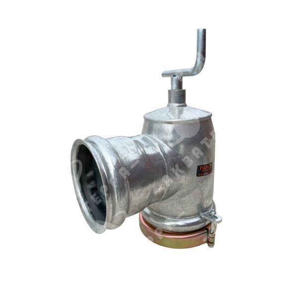 Кран гидранта 8х8 с хомутом