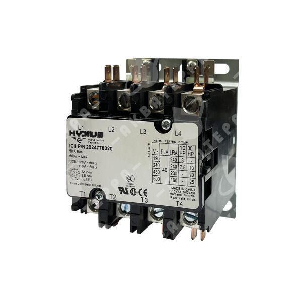 Контактор Hydrus DP 40A 120V 4-х полюсный
